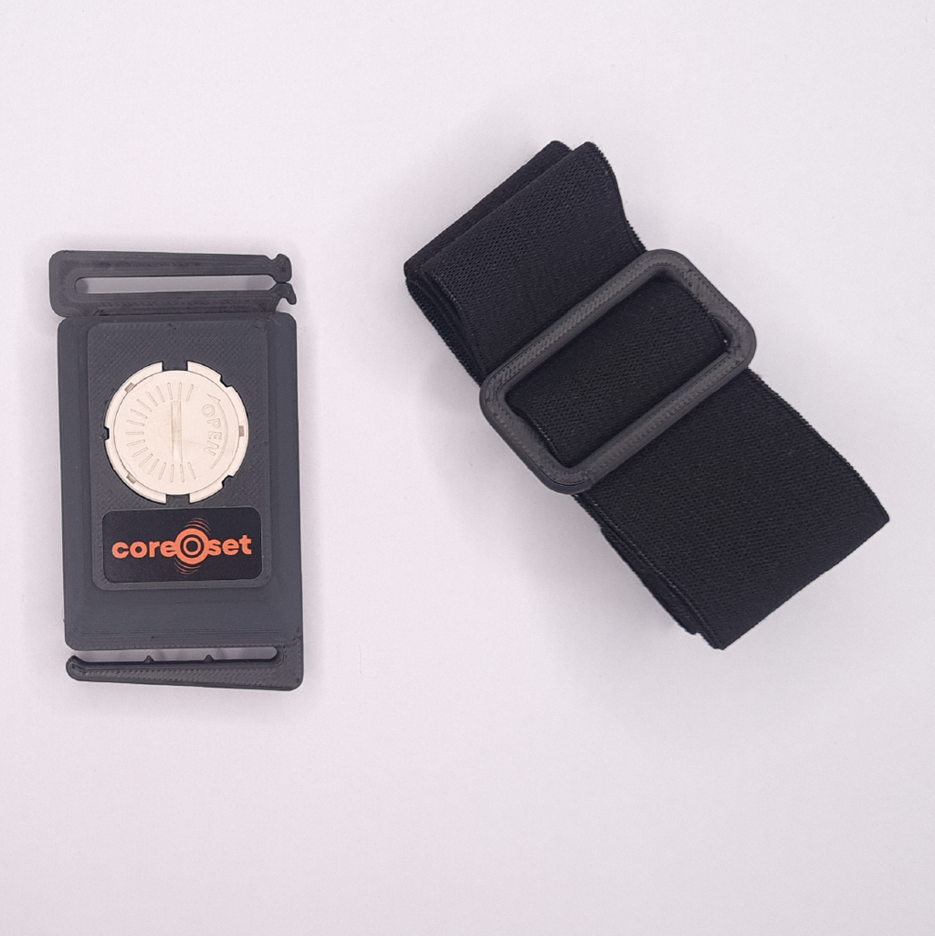 Coreset device with belt