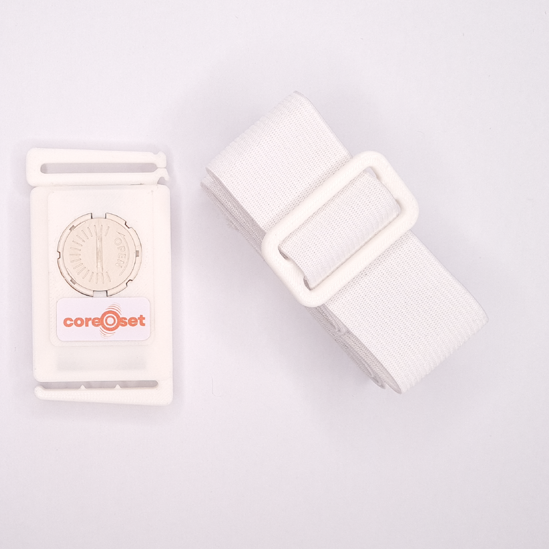 Coreset device with belt